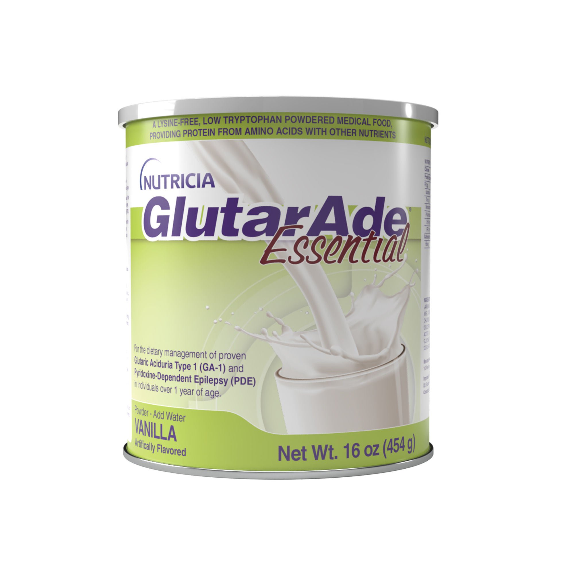 Nutricia North America GLUTARADE, ESSENTIAL GA-1 DM VANILLA CAN 454G (6/CS)