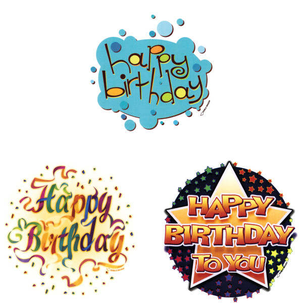 Birthday Celebrations Variety Edible Image®