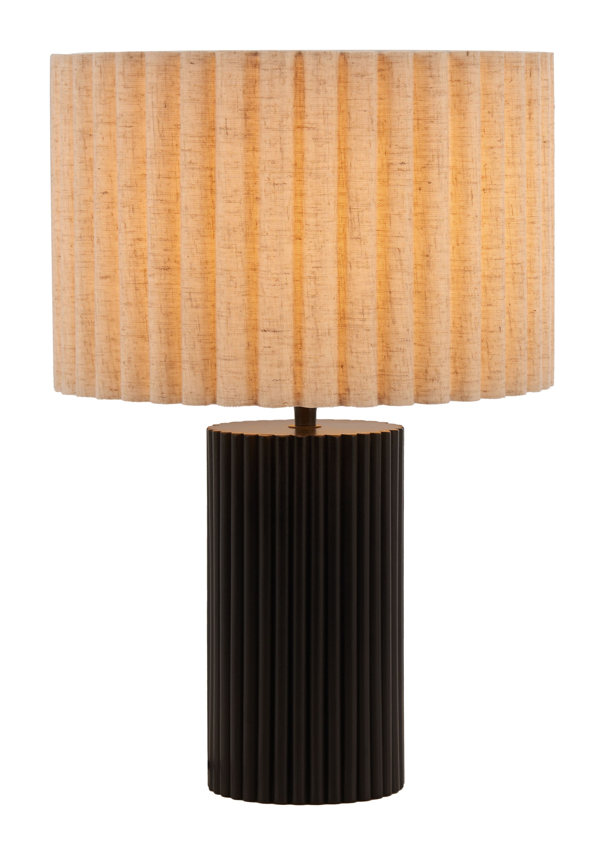 Aurora Table Lamp Beige & Black product image