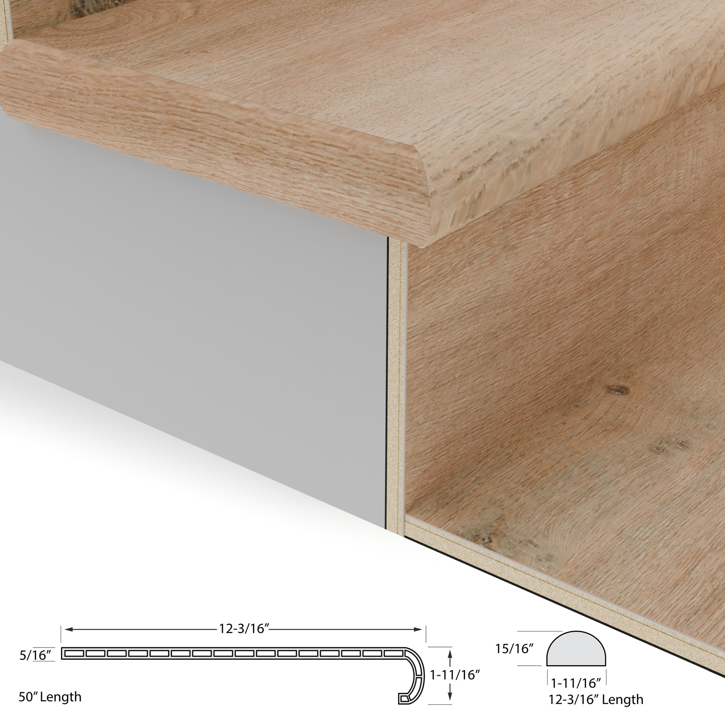 Weathered Reef Longboards Icons Stair Tread view 3