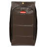 Rubbermaid Commercial, 30 Gal Canvas Bag for High Capacity Janitorial Cleaning Carts, Vinyl Lining, Brown