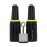 Loadbreak portable feedthru Loadbreak EPDM rubber external/insulation SS bracket 25 kV BIL: 125 kV 200 A Positions: 2