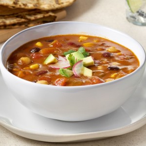 Campbell’s® Culinary Reserve Frozen Ready to Eat Soup Southwest Vegetarian Chili, 4 Pound Pouches, 4-Pack