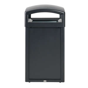 Rubbermaid Commercial, Tailor™, Frame, 51 gal, Metal, Black, Square, Receptacle