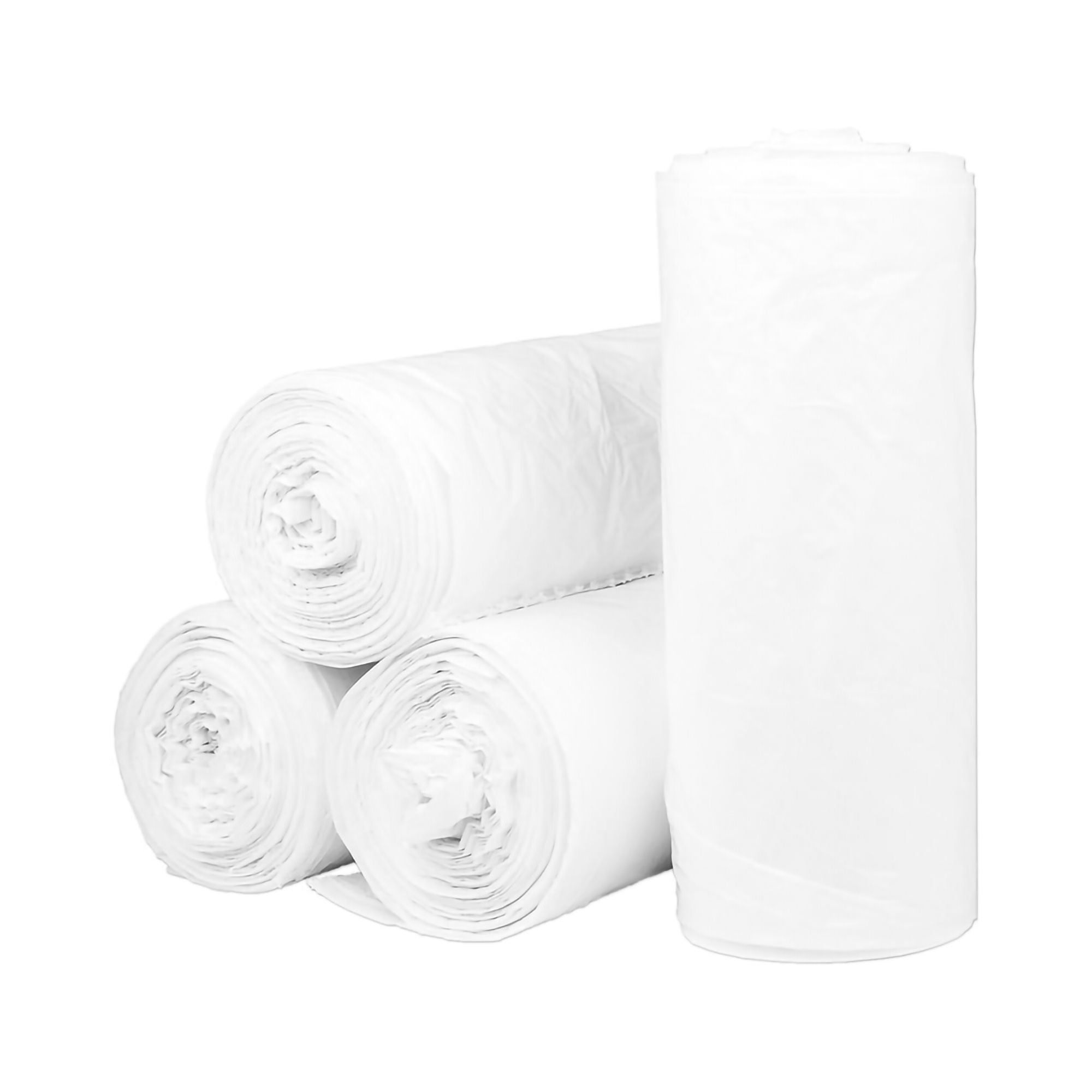 McKesson Extra Heavy Duty Trash Bag, White, 45-gallon Capacity