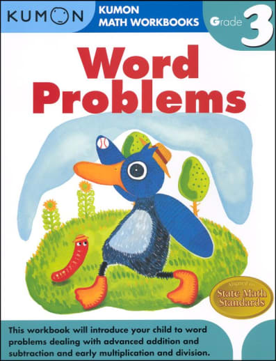 Kumon Word Problems Workbook - Grade 3