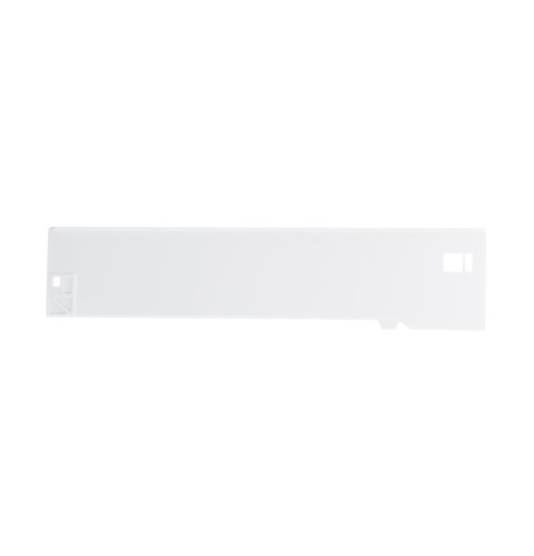 Refrigerator ice bucket shelf, left hand side