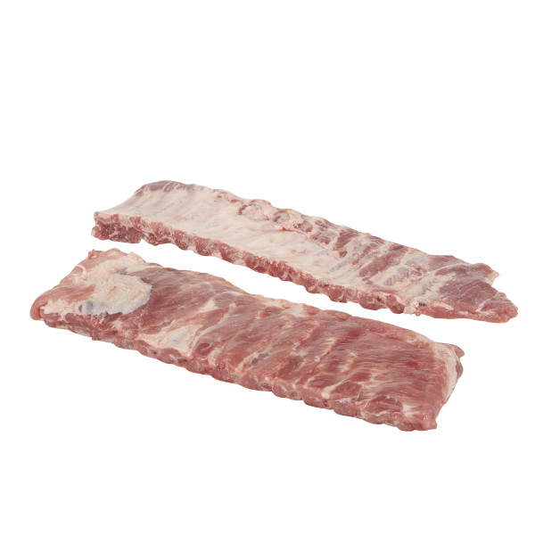 ALWAYS TENDER(r) Rib, St. Louis Style, Slab, Vacuum Packed, 2/6 pc . C1C0 - Front Center Out of Package (Hi Res)