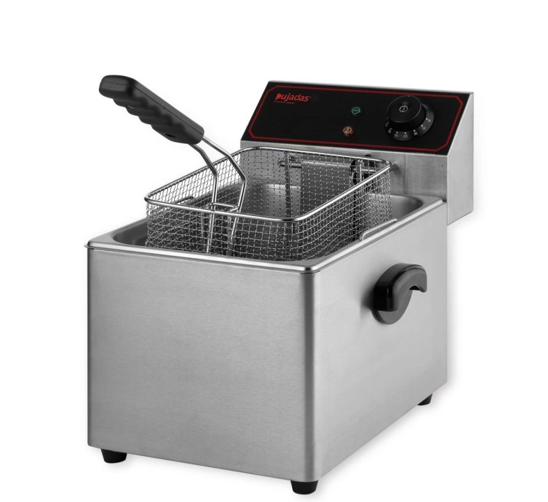 Countertop deep fryer 8 L 3250 W stainless steel