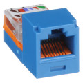 Mini-Com® TX5e™ Cat 5e Leadframe Style UTP Jack Module, Blue