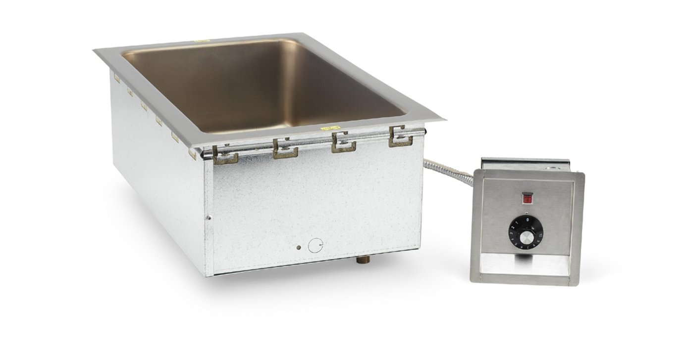 Vollrath 36369 - Hot Food Well Drop-In, top mount, wet or dry operation, (1) well, 208-240V