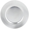 6-inch stainless steel plate with satin finish