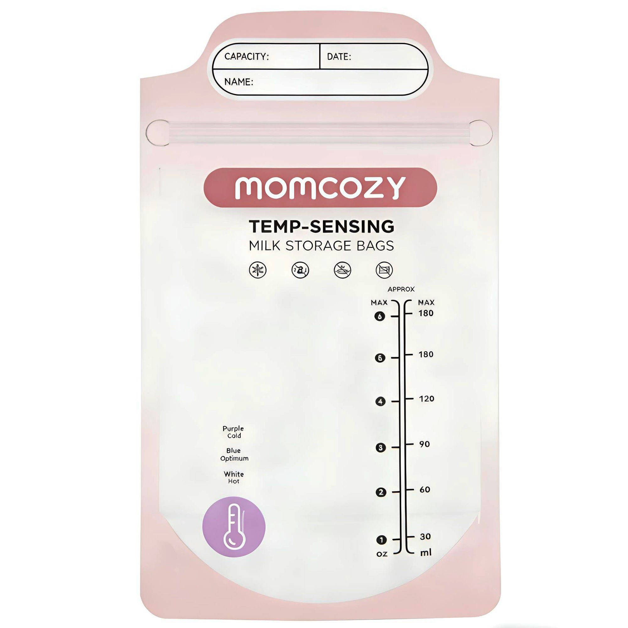 Momcozy Breast Milk Storage Bag, 6-ounce capacity