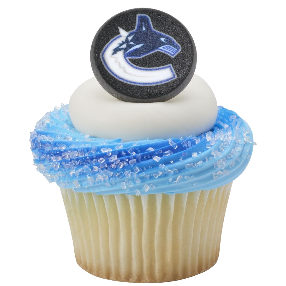 Image Cake NHL® Team Puck Vancouver Canucks®