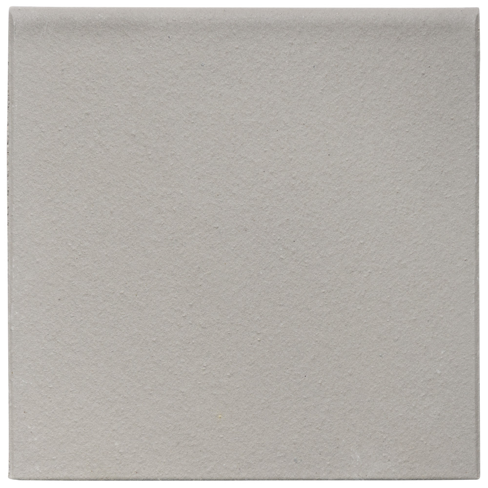 Quarry Bullnose Grey 5-7/8 in. x 5-7/8 in. Ceramic Floor and Wall Trim