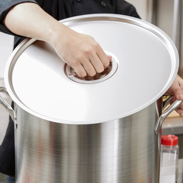 Stainless Steel Stock Pot Covers