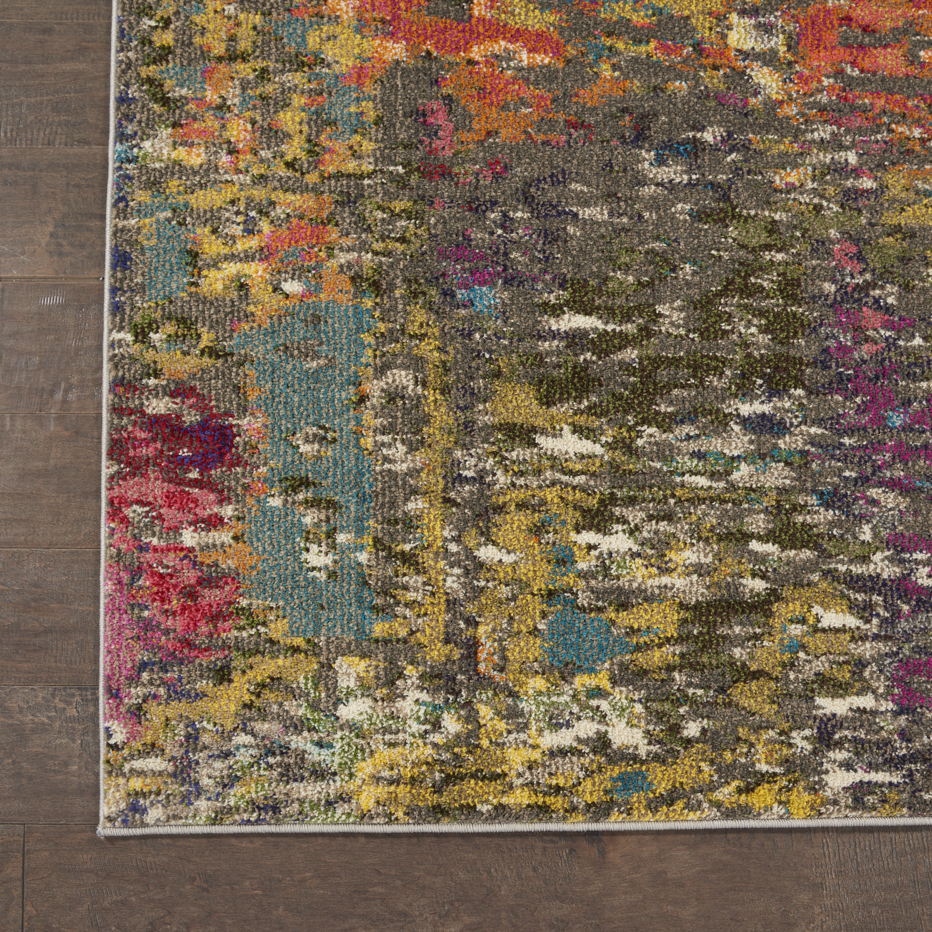 Nourison Celestial 6'7" x 9'7" Sunset Modern & Contemporary Indoor Rug