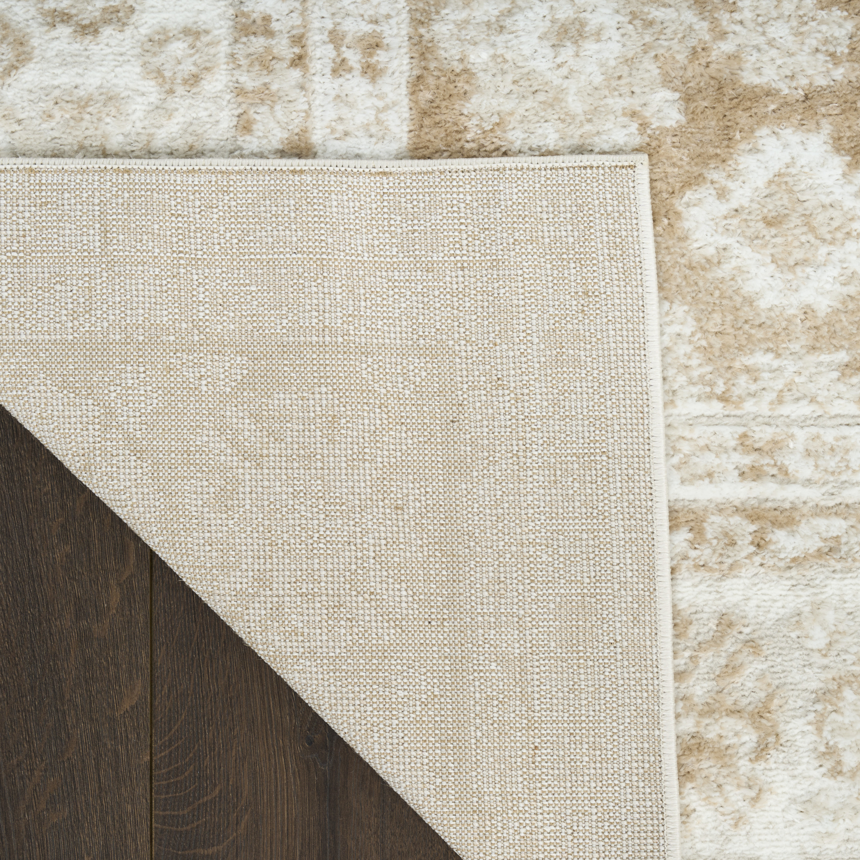 Nourison Dekor 4' x 6' Cream Beige Vintage Indoor Rug