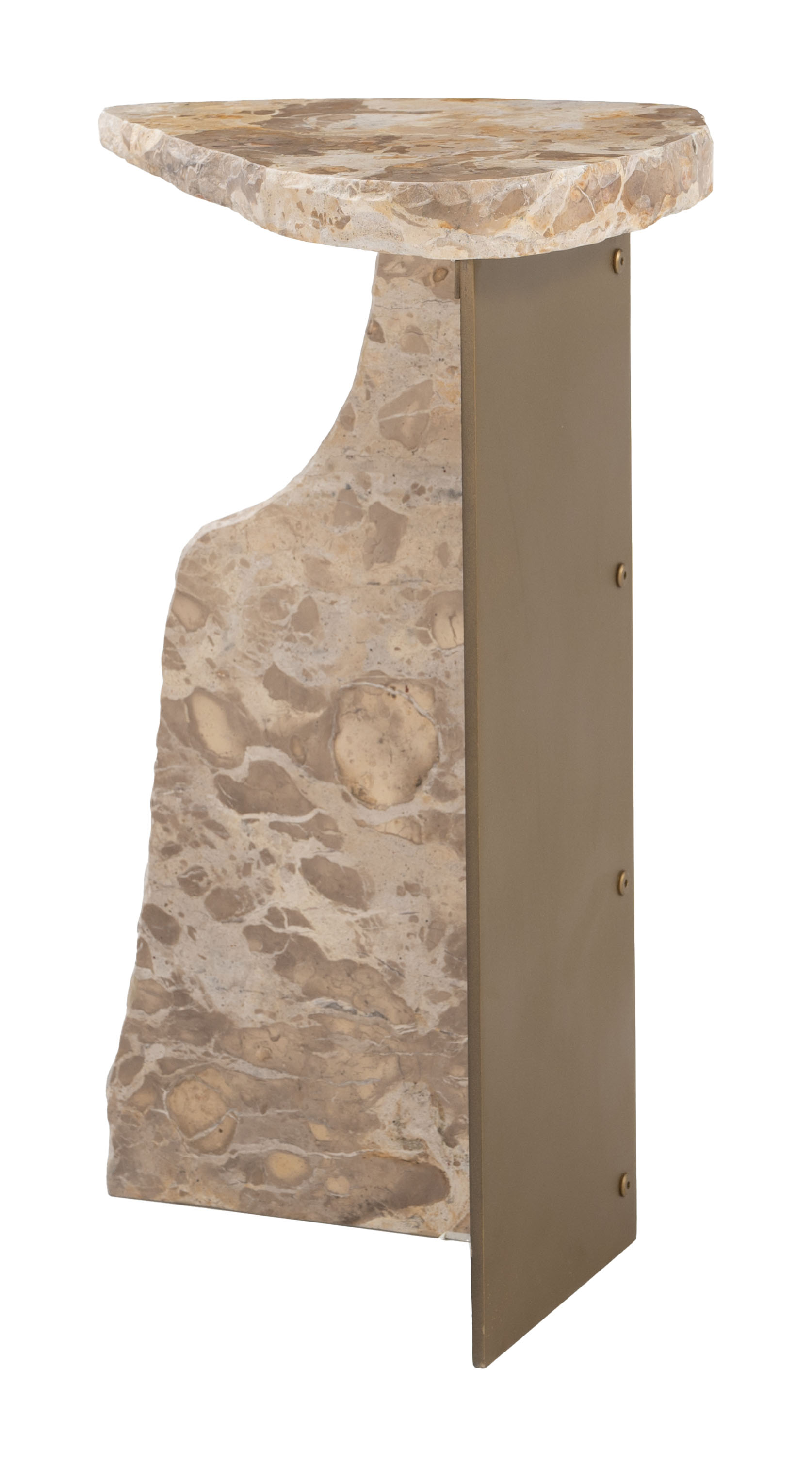 Surya Side Table Beige product image