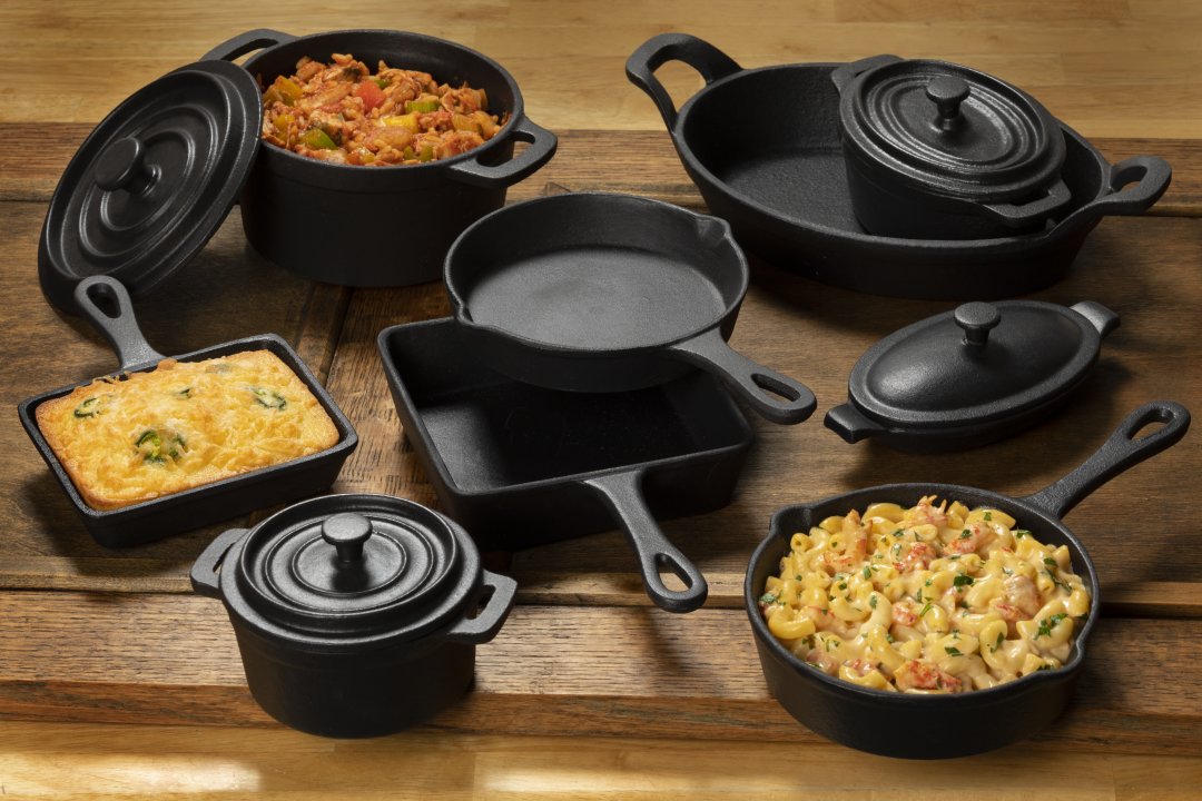 6-inch mini cast-iron frying pan