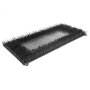 Malish, Black Grit Sonic Scrub™ Brush, 14" x 20", Black