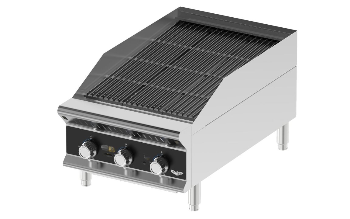 18-inch heavy duty gas radiant charbroiler