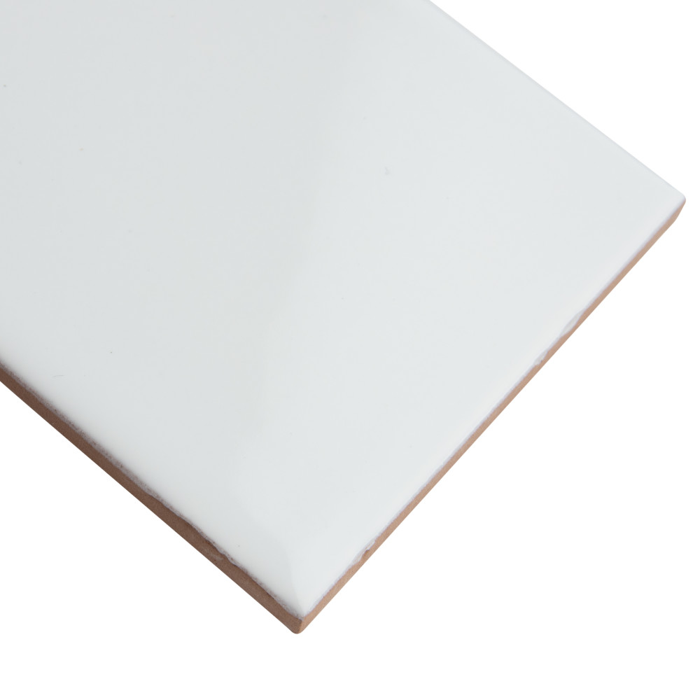 Park Slope Subway Glossy White 3 in. x 6 in. Ceramic Wall Tile