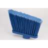 Carlisle, Sparta, 12in, Color Coded Duo-Sweep Flagged Angle Broom, Polyester Bristles, Blue