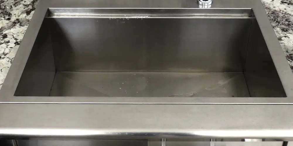 HUGE DOUBLE SINK