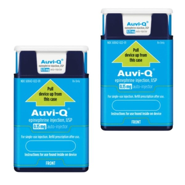 Auvi-Q Epinephrine Injection 0.15mg  similar to EpiPen