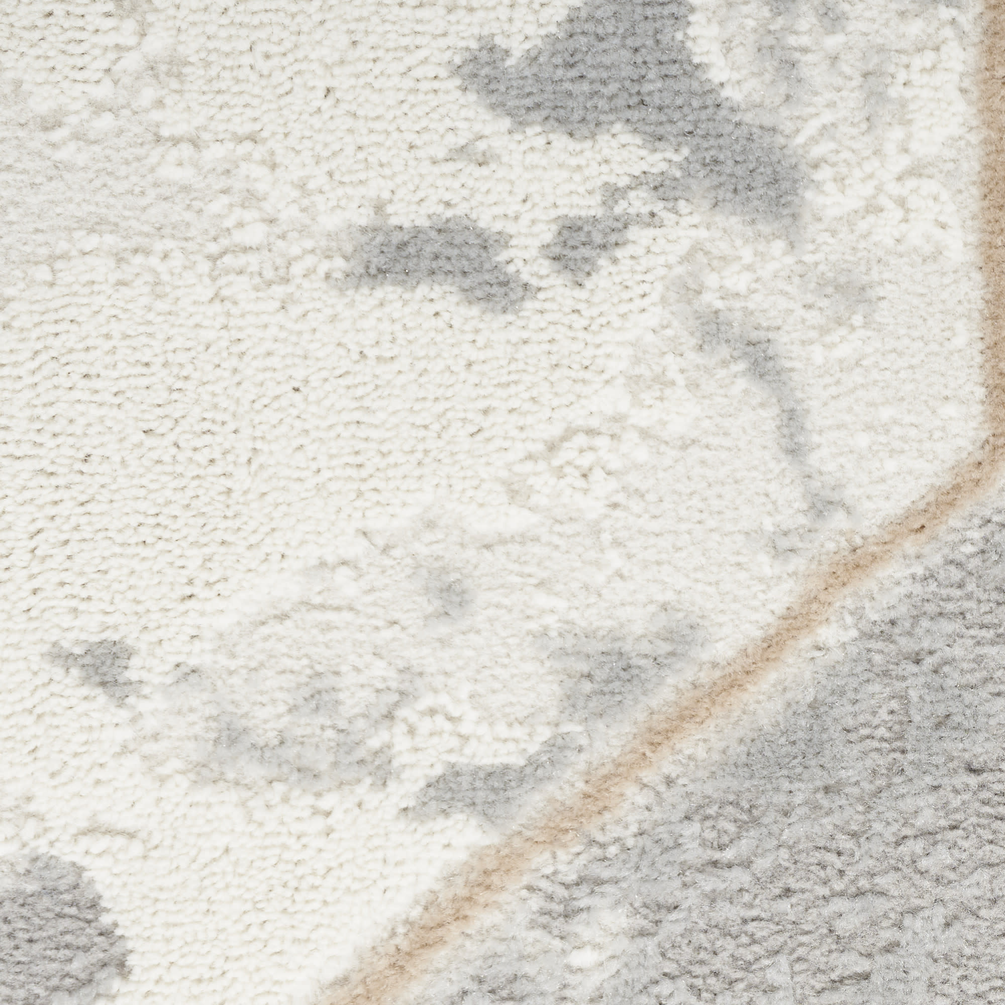Nourison Elation 2' x 3' Ivory Grey Modern Indoor Rug