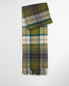 Serena Tartan Lambswool Scarf 