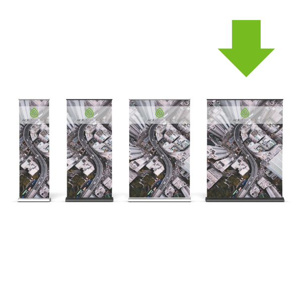 Banner Stand Width 60"w