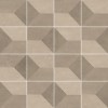 Galway Taupe 8×8 Geo Pattern