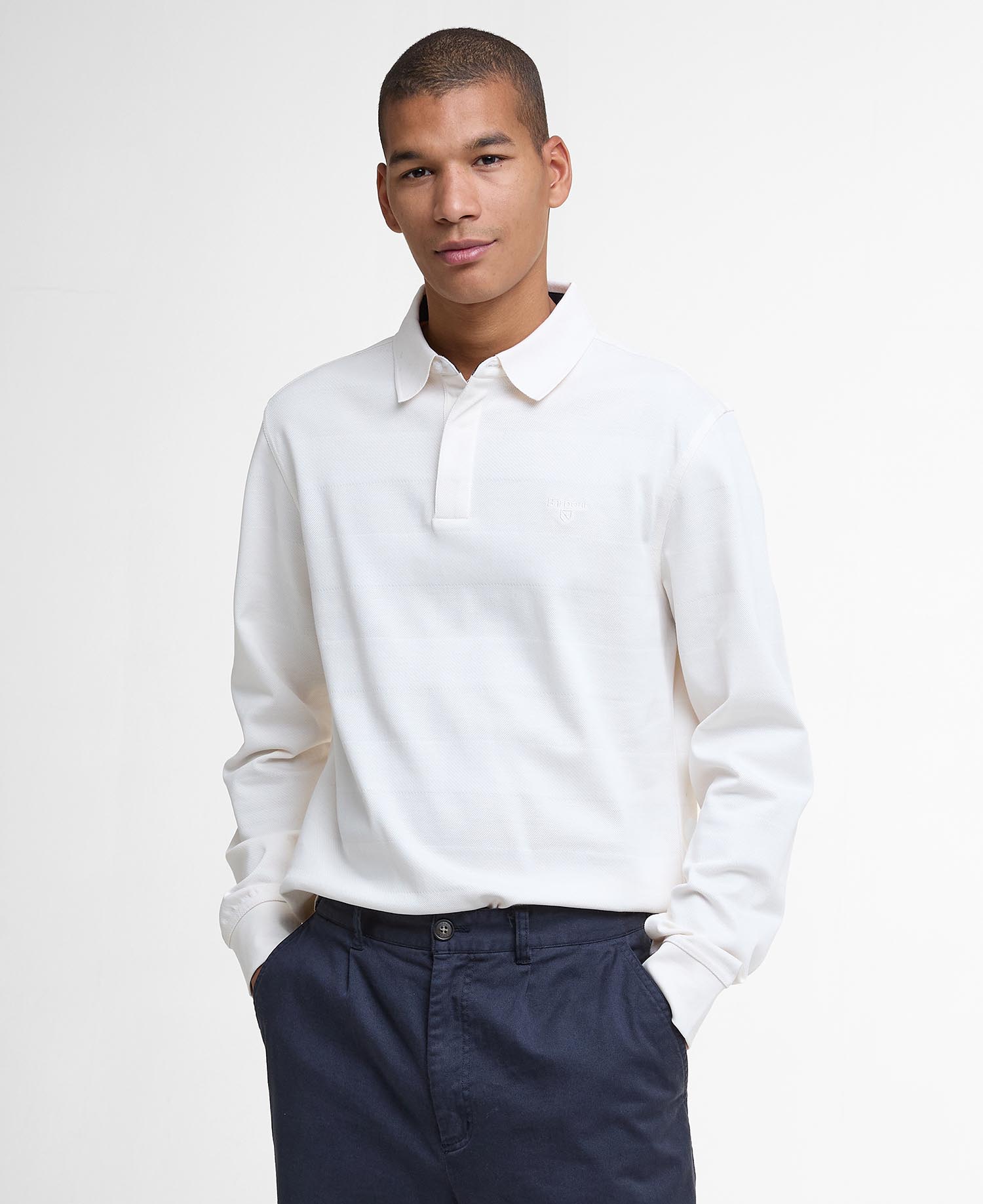 Waketown Tailored Long-Sleeved Polo Shirt image number 0
