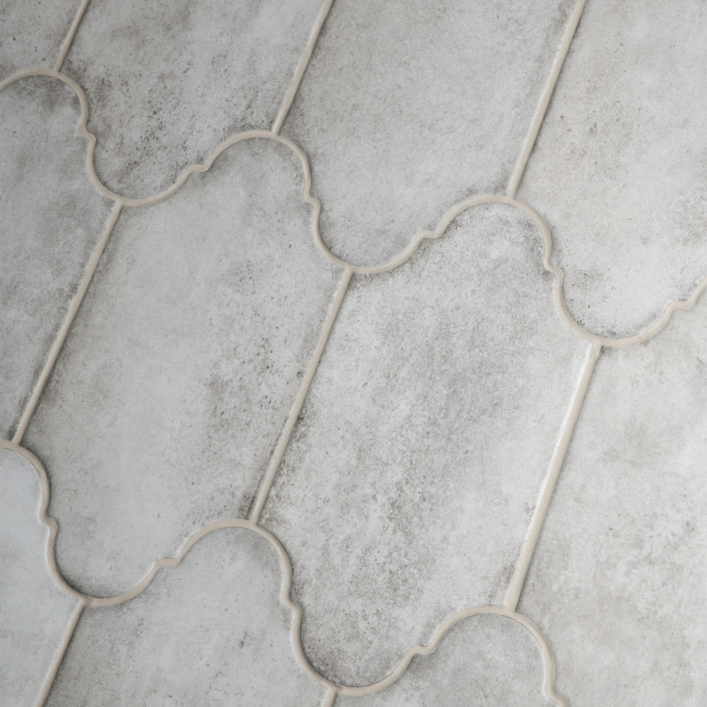 Alhama Provenzal Grey 6-1/4 in. x 12-3/4 in. Porcelain Floor and Wall Tile
