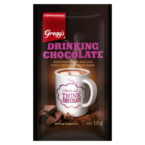 Gregg's® Drinking Chocolate Sachets 250x13g