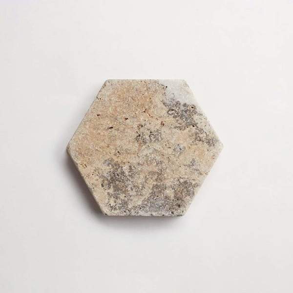 pantry pavers | pumice | hex 