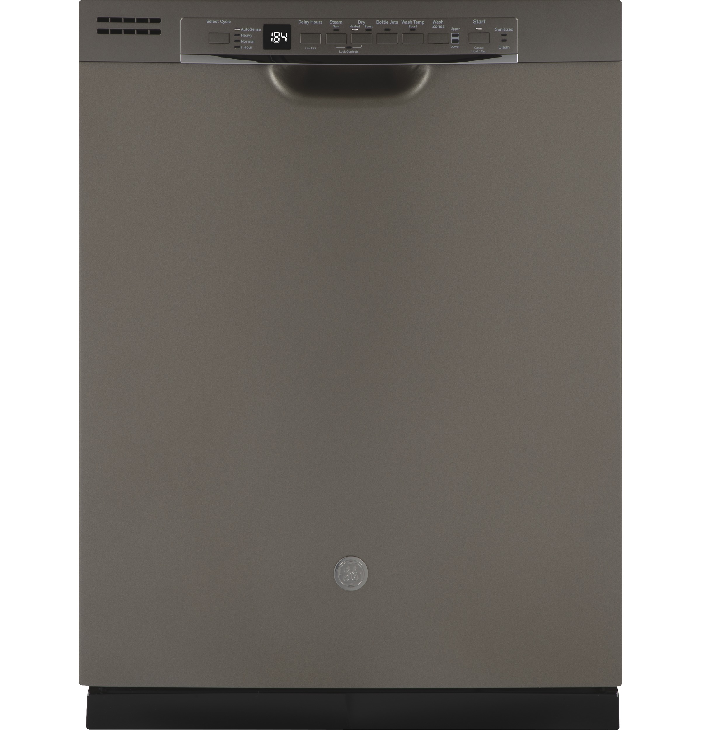 GE® ENERGY STAR® Front Control with Plastic Interior Dishwasher with Sanitize Cycle & Dry Boost