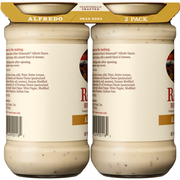 Alfredo Sauce, 15 oz - Left Image