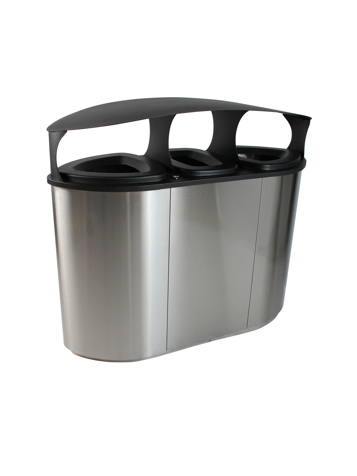 BOKA – Triple – Unit – Canopy – Full – Stainless Steel
