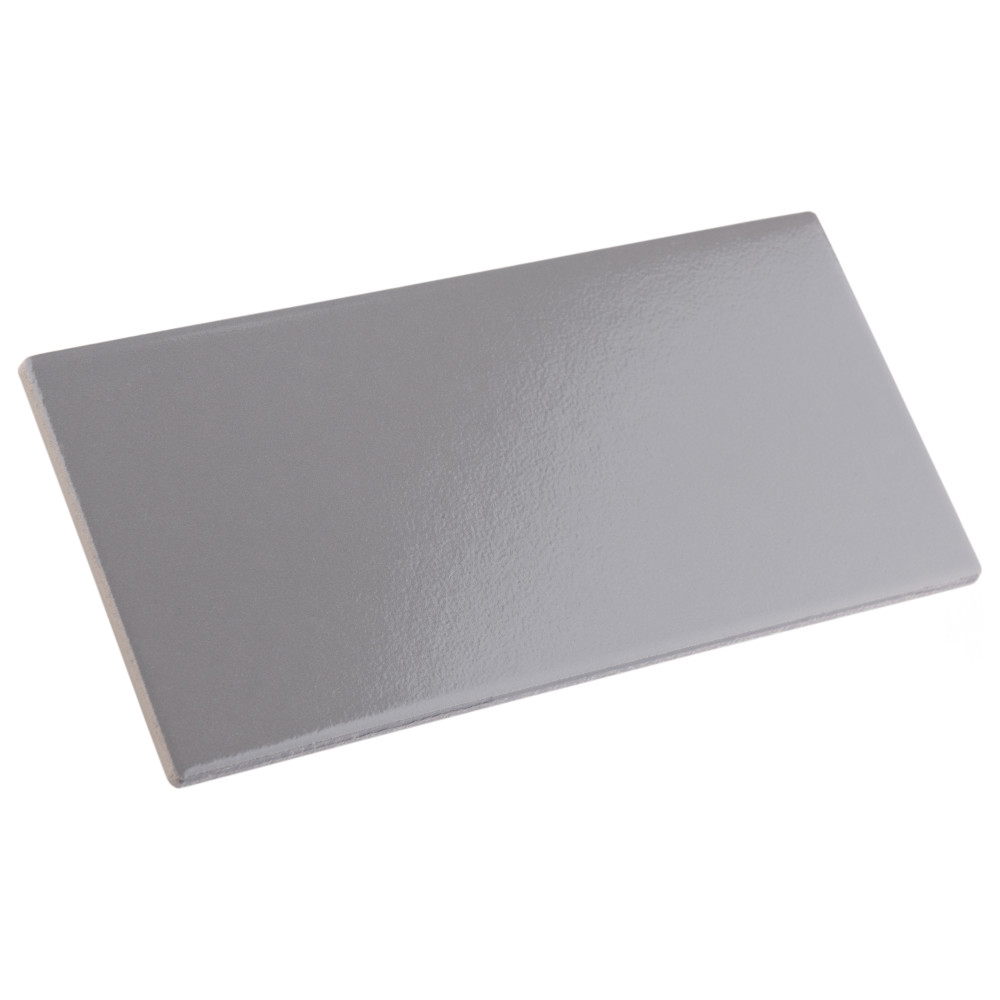 Piscina Glossy Dark Grey with BioTech 4-3/4 in. x 9-5/8 in. Porcelain Floor and Wall Tile
