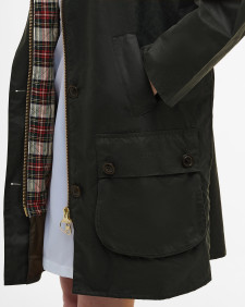 Giacca cerata oversize Loren Barbour The Edit by Alexa 