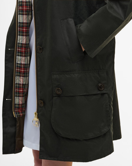 Barbour The Edit by Alexa Loren Oversized Waxed Jacket