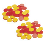 Learning Advantage&reg; Two-Color Counters - Plastic - 200 Per Set - 2 Sets CTU7209-2