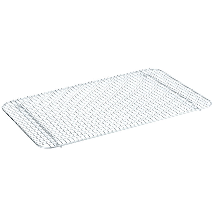 Half-size Super Pan V® stainless steel wire cooling grate for bun/sheet pan