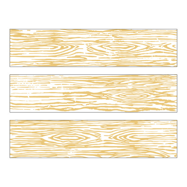 Gold Wood Grain Variety Edible Image® Designer Prints®