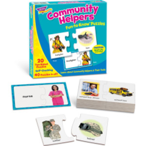 Community Helpers Fun-to-Know&reg; Puzzles