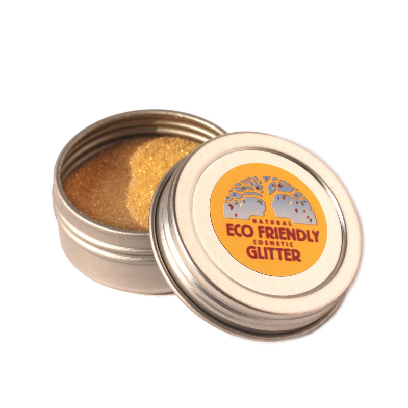 Eco-Friendly Cosmetic Glitter, Gold