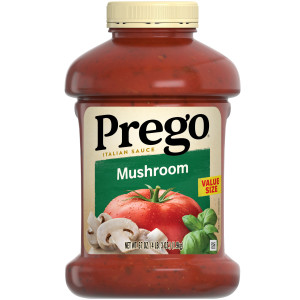 Prego® Mushroom Pasta Sauce, 67 oz Jar (Case of 6)